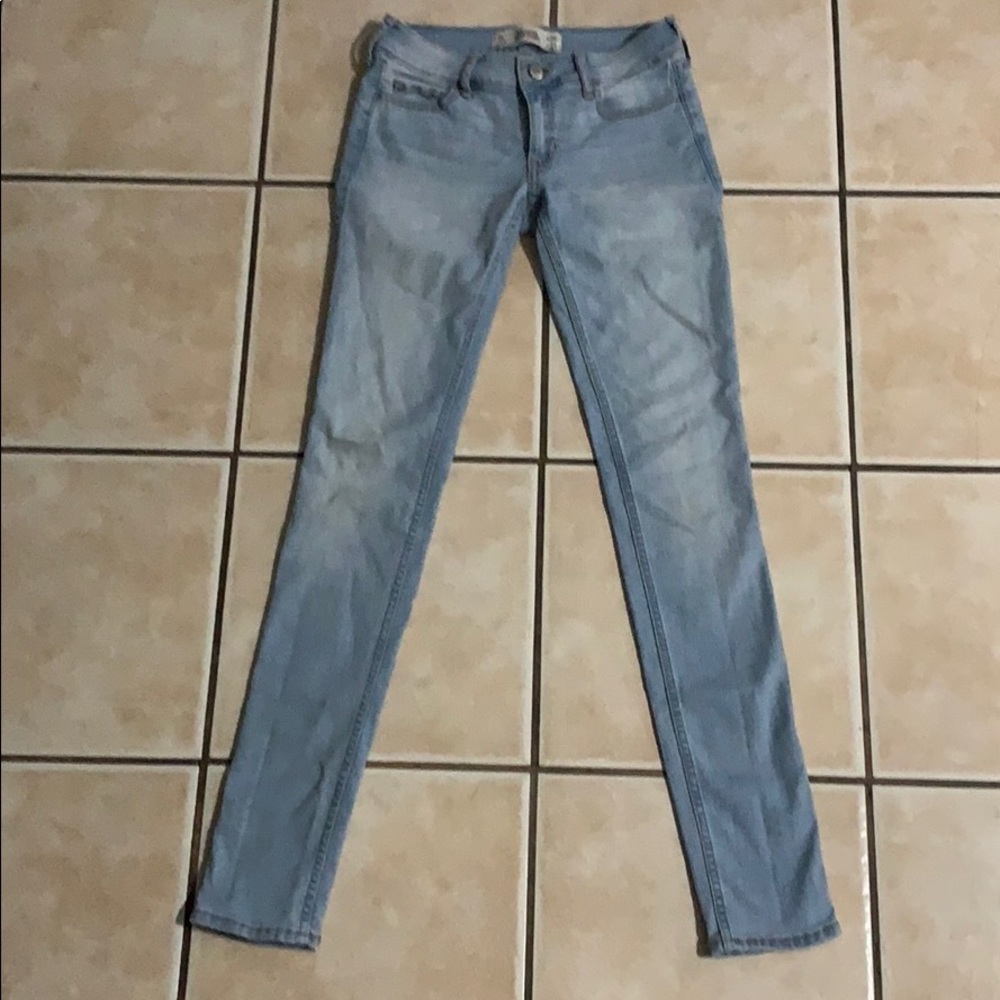 Blue Hollister Jeans Size 0L Waist 24 Length 33
